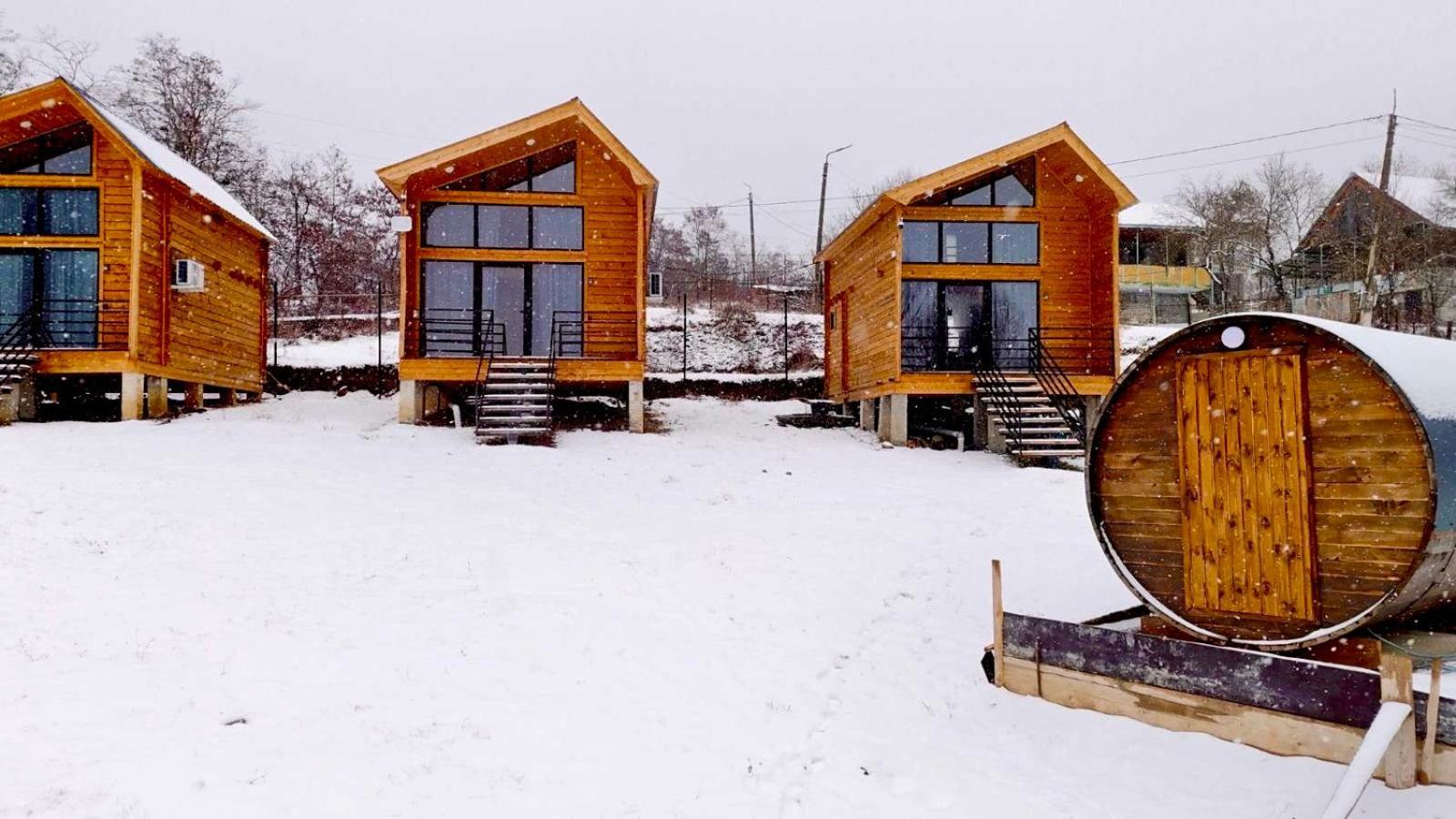 Sioni Hillside Cottages ภายนอก รูปภาพ